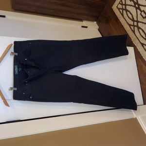 Lauren Ladies Black Denim Jeans